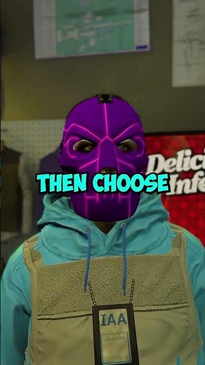 How to merge masks helmets and glasses in GTA 5 Online! #gta5 #gta5shorts