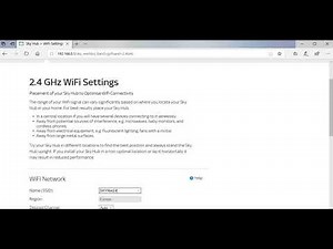 Connecting Pyronix enforcer Euro46 to wifi on the new Sky Router