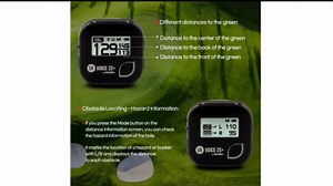 GOLFBUDDY Voice 2S+ Talking Golf GPS Rangefinder, Shot Distance Measurement - White Blue - Walmart.com