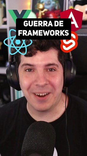 🔥 GUERRA de FRAMEWORKS. REACT vs ANGULAR vs SVELTE vs VUE #frontend #programacion #programacionweb #desarrollo #desarrolloweb