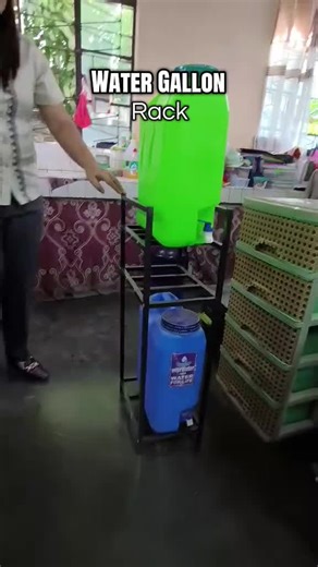 Durable Water Gallon Container Rack for Efficient Storage