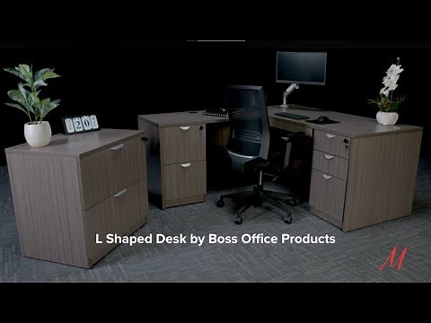 PRODUCT SHOWCASE: L Shaped Desk by Boss Office Products