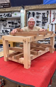 707K views · 14K reactions | Top section cross member wood joinery | The Dusty Lumber Co. | Facebook