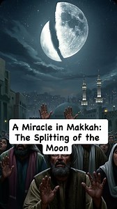 A Miracle in Makkah: The Splitting of the Moon . . . #islam #religion #islamexplained #muslim #quran #prophet #prophetstories #prophetmuhammadﷺ❤️ #miracle #moon #makkah | Islam Explained