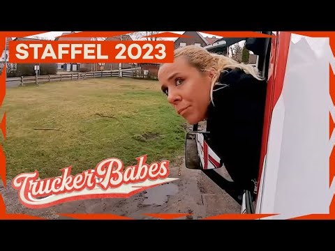 Regen und Zeitdruck: Miese Rahmenbedingungen für Trucker Babe Daniela | Trucker Babes | Kabel Eins