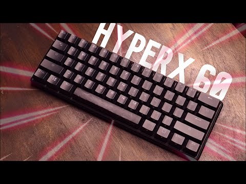 HyperX Alloy Origins 60 Review/Unboxing linear red switches - sound test