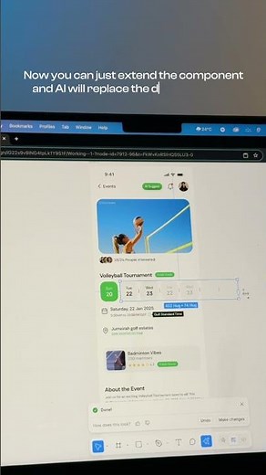 Figma AI to replace data