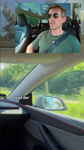 Kan du køre Tesla FSD med solbriller på? 😎