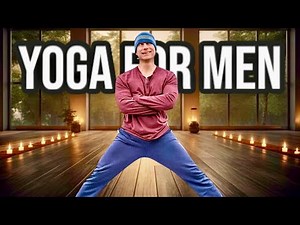 10-Min Yoga for Men: Relieve Back & Hip Pain + Full-Body Flexibility! (4K!)