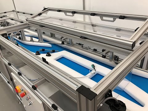 1 to 2 Lane Diverter Conveyor With Reject Function