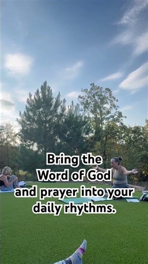 When you bring God and prayer into your workouts! #prayer #retreat -#workouts