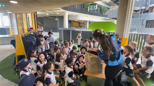 ♻️ 🔋Big Battery Rescue 2025 Recycling Winners 🍕 KG & KN won a Pizza Party lunch to celebrate their efforts. A special mention to Aria Tate and her mum Christa, who brought in over 3 large car bootloads full of boxes of batteries for recycling- which was hundreds of kilograms worth. So impressive! Thank you for your amazing efforts! #BigBatteryRescue | Santa Sophia Catholic College