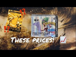 MTG Final Fantasy Collector Booster Box Opening