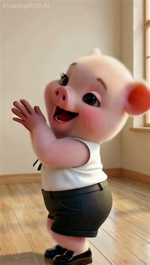 Dancing pig! 🐷
