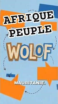 Peuple Wolof : vient découvrir la richesse de leur histoire. #africa #senegal