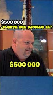 KID ASKS $500,000 FOR PIECE OF APOLLO 11 #antiques #collectibles #pawnstars #apollo11