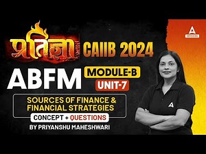 CAIIB ABFM Module B Concept + Question #1 | CAIIB ABFM | CAIIB Online Classes | CAIIB Nov 2024