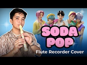 SODA POP - K-pop Demon Hunters | Flute Recorder Cover with Notes Chords