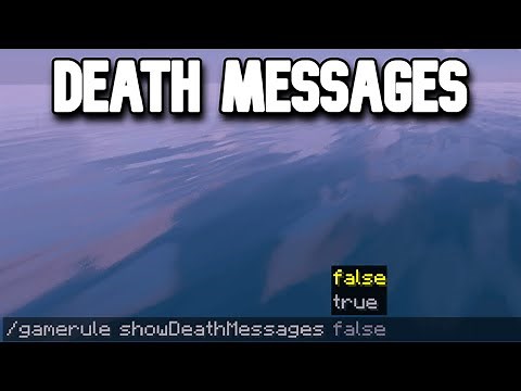 How to Disable Death Messages in Chat in Minecraft (Quick Tutorial)