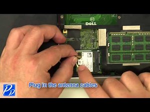 Dell Inspiron 17R (5720 / 7720) Wireless WLAN Card Replacement Video Tutorial