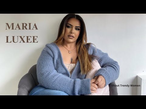 🔥 Maria Luxee 🔥The Plus-Size Model Redefining Beauty & Fashion! 💃