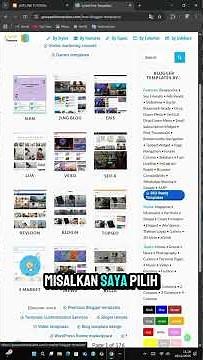 How to change blog template via html menu #asrlinktutorial #design #blogger #html