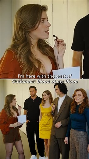 Megan Cruz on Instagram: "The Outlander: Blood of my Blood cast guesses where the iconic romance quote is from in honor of their romantic new show! Premiering only on @starz on August 8th! #starzpartner #BloodOfMyBlood"