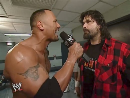 Never forget The Rock’s electrifying promo right before his match at WrestleMania 20. | Pro Wrestling Feed