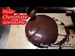 MILO CHOCOLATE GANACHE | SUPER EASY!!!