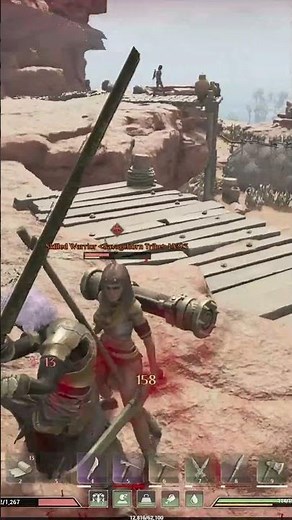 This Melee Combat is INSANE #soulmask #gameplay