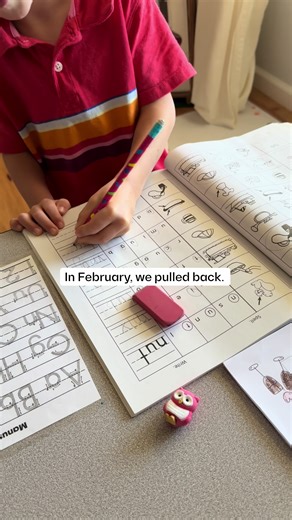 During our February funk, we didn’t push harder. We pulled back. We focused on reading. We focused on math. We kept the workload minimal. Not forever. Just until it felt steady again. And now? It feels manageable. Comfortable. Even a little exciting. So we’re adding something new this spring — a novel study. Not because we “have to.” But because we have the margin for it. Sometimes the goal isn’t to power through. It’s to simplify long enough to rebuild momentum. Have you ever pulled back before