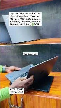 Hp 250 G9 Notebook PC 15Core i5, 8gb Ram, 256gb ssd11th Gen, 4GB Iris Xe Graphics Webcam,