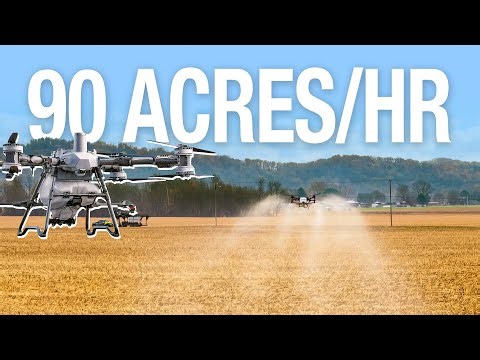 90 Acres an Hour, Really? DJI T100