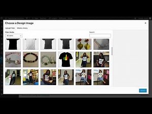 How to add predefined images in Fancy product Designer