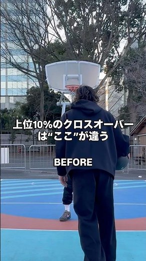 脱力と股関節内旋でクロスオーバーのキレを上げる方法 #バスケ #スキルコーチ #クロスオーバー