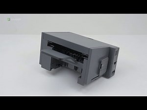 MS82x/MS725/MS82x Series—Installing the optional staple, hole punch finisher