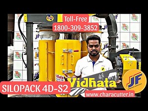 New 4D-S2 Silopack: Ultimate Silage Packing Solution with JF 40/60 Max Cutter | ☎️ 1800-309-3852