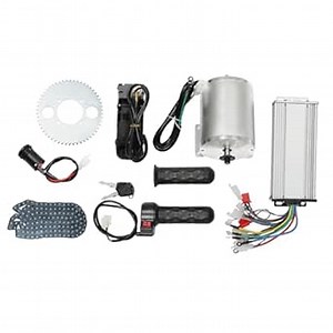 48-72V 3000W Motor kit, Electric Bike Brushless Motor Kit with Controller and Throttle 6000RPM High Speed Motor DIY Part Conversion Kit for Electric Scooter E Bike Engine Motorcycle