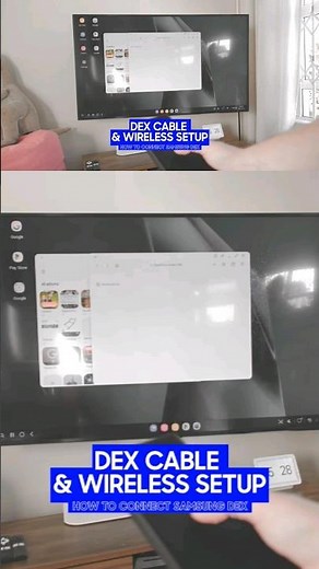 How to use Samsung DeX in wired and wireless mode #Samsung #Android #DeX #samsungdex #tech