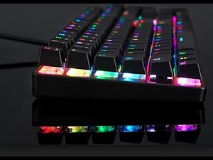 Motospeed CK 888 Mechanical Gaming Keyboard Video Review