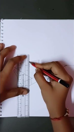 How to draw 2 point perspective #drawing #youtubeshorts #twopointperspective #perspective