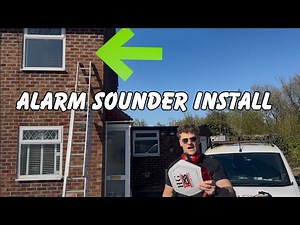 How to install an external sounder - Burglar Alarm