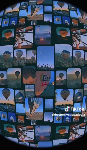Butterfly Balloon for 365 days #CapCut #каппадокия #hotairballoon #tiktoktravel