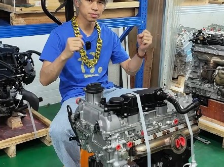 大众途安2.5T发动机DDK机器EA390拉缸烧机油直接换