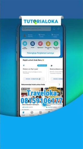 Pengajuan refund tiket pesawat di Traveloka