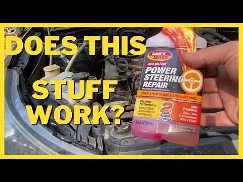 Bar's Leak Power Steering Repair - Will It Fix A Noisy Power Steering Pump?