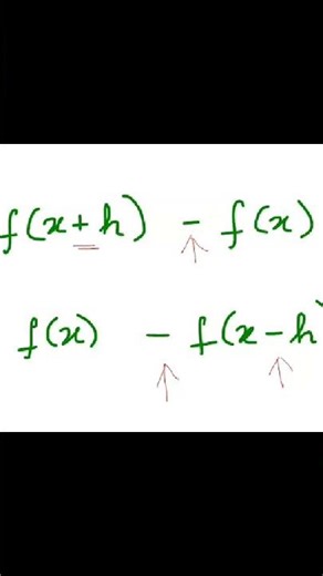 Forward/Backward Difference Operator | NUMERICAL OPERATORS