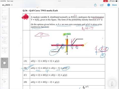 8.[PYQ] PROBABILITY AND STATISTICS QUESTIONS PRACTICE FOR GATE DA