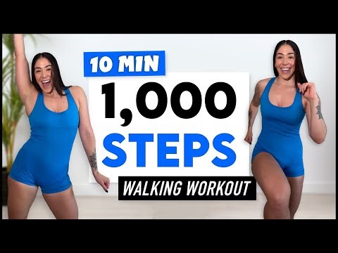 Easy To Follow 1,000 Steps Walking Workout!