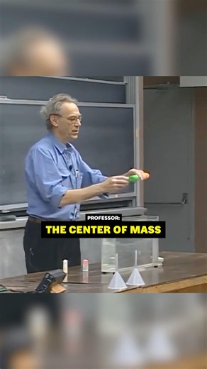 Professor Lewin Explains Why Ships Don’t Flip Over 🌊